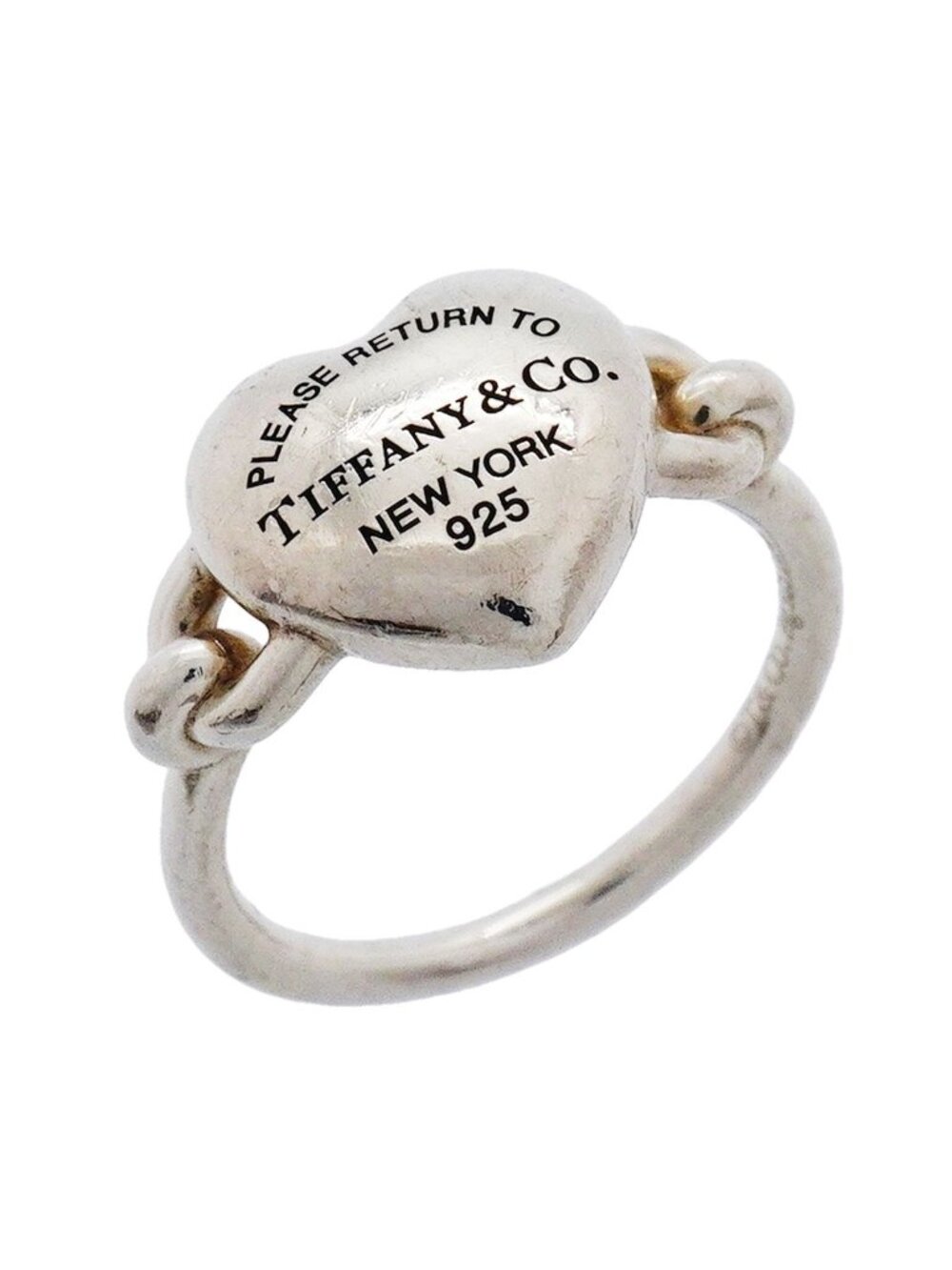 Tiffany & Co Ring Return to Tiffany Full Heart 925 Sterling Silver